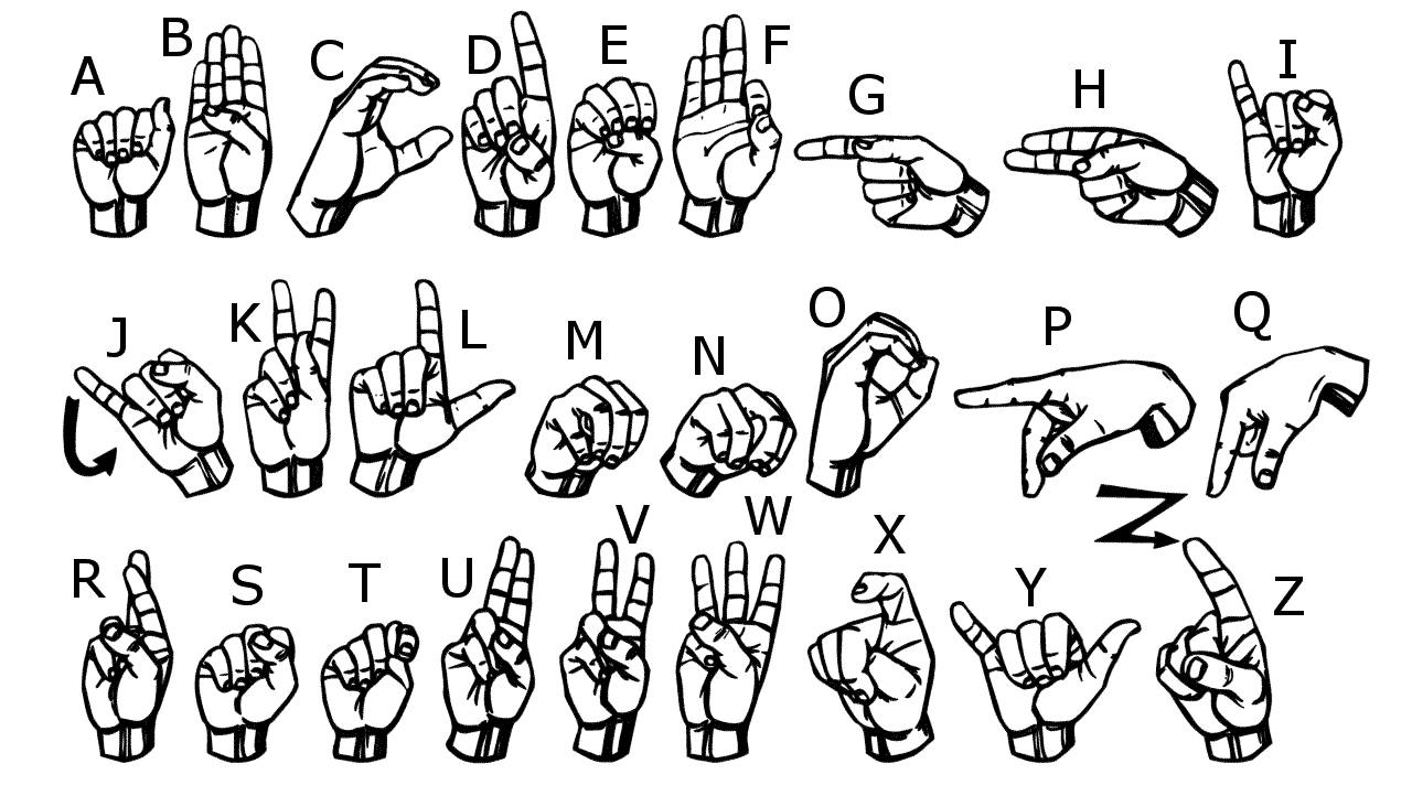 ASL: لغة الإشارة