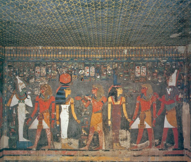 رسوم من مقبرة حورمحب