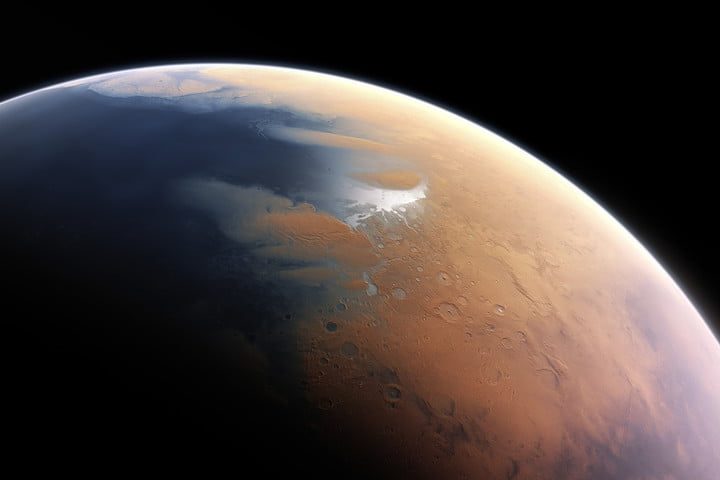 المريخ،اكتشاف مياه على المريخ،بحيرة على المريخ،