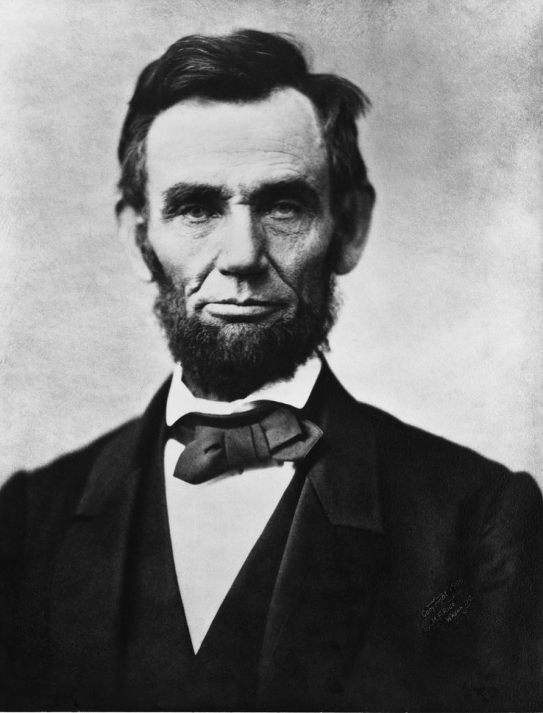 الرئيس اﻷمريكي أبراهام لينكولن