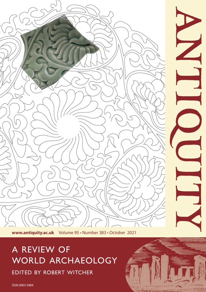 مجلّة أنتيكويتي (Antiquity) عدد أكتوبر - 2021