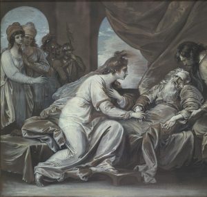 ويليام شكسبير- لير وكورديليا من مسرحية الملك لير