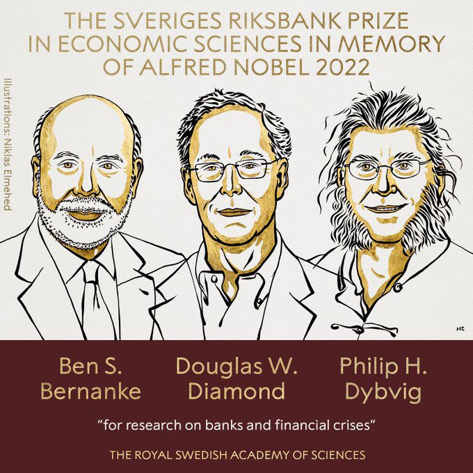 أبحاث 3 اقتصاديون أربحتهم جائزة نوبل وسهلت تجنب أزمات اقتصادية